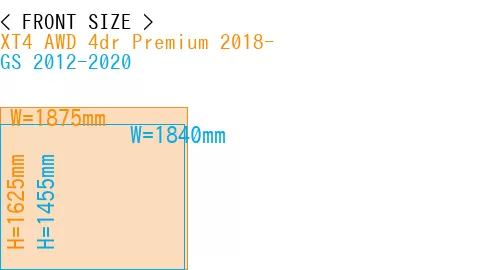 #XT4 AWD 4dr Premium 2018- + GS 2012-2020